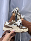 Puma 180 Off White Marrom