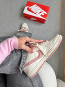 Nike Dunk Low – Branco / Rosa Premium