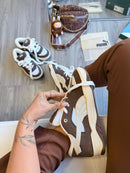 Puma 180 Off White Marrom