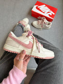 Nike Dunk Low – Branco / Rosa Premium