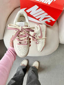 Nike Dunk Low – Branco / Rosa Premium