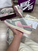 Nike SB Dunk Low Premium Cinza e Rosa